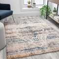 Flash Furniture Artisan Old English Style Traditional Rug - 5' x 7' - Blue RC-RG19-016-57-GG